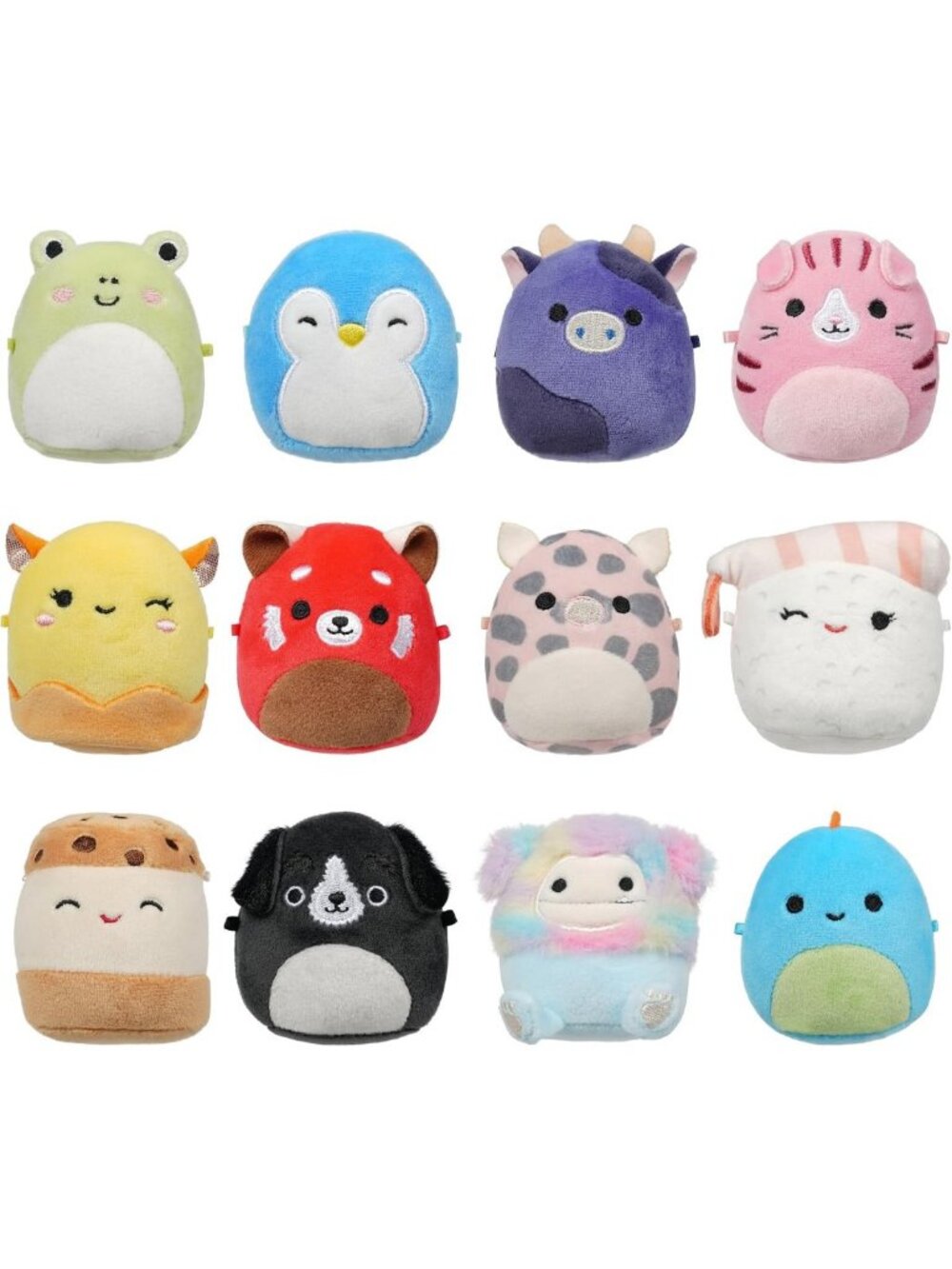 12-Pack Squishmallows Micromallows – Cute Plush Collectibles, Soft Toys, Gift